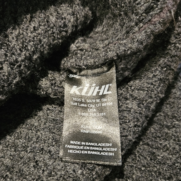 Women's Kühl Kuhl Sienna Turtleneck Pullover Sweater Gray Knit Small - Picture 8 of 16